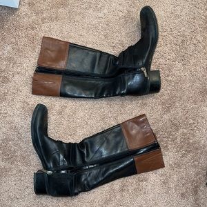 Tall Size 11 Leather Boots